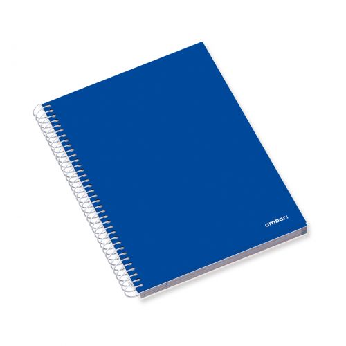 Caderno Espiral C/PP A4 100F 70G Ambar School P , Ambar , 100304770110 , 5601199163474